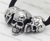 5mm hole skull pendants KJP118-0033