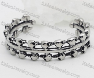 skull bracelet KJB37-0143