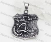 route 66 mother road motorcycle pendant KJP118-0085