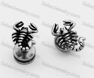 scorpion ear studs KJE01-0054