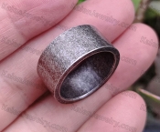 antique silver plating ring KJRA00025