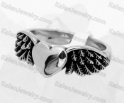 heart with wings ring KJR115-0553