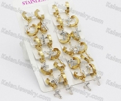 price for 12 pairs earrings KJE131-0008
