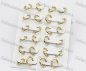 price for 12 pairs earrings KJE131-0018