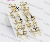 price for 12 pairs earrings KJE131-0032