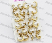 price for 12 pairs earrings KJE131-0041