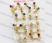 price for 12 pairs earrings KJE131-0043