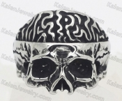 brain skull ring KJR118-0141