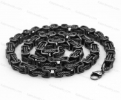 antique black plating necklace KJD128-0040