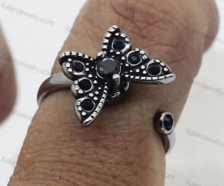butterfly ring, rotates like a top KJR69-0127