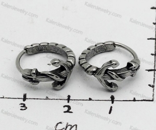 anchor earrings KJE69-1294